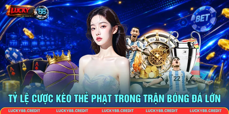 Tỷ lệ cược kèo thẻ phạt trong trận bóng đá lớn